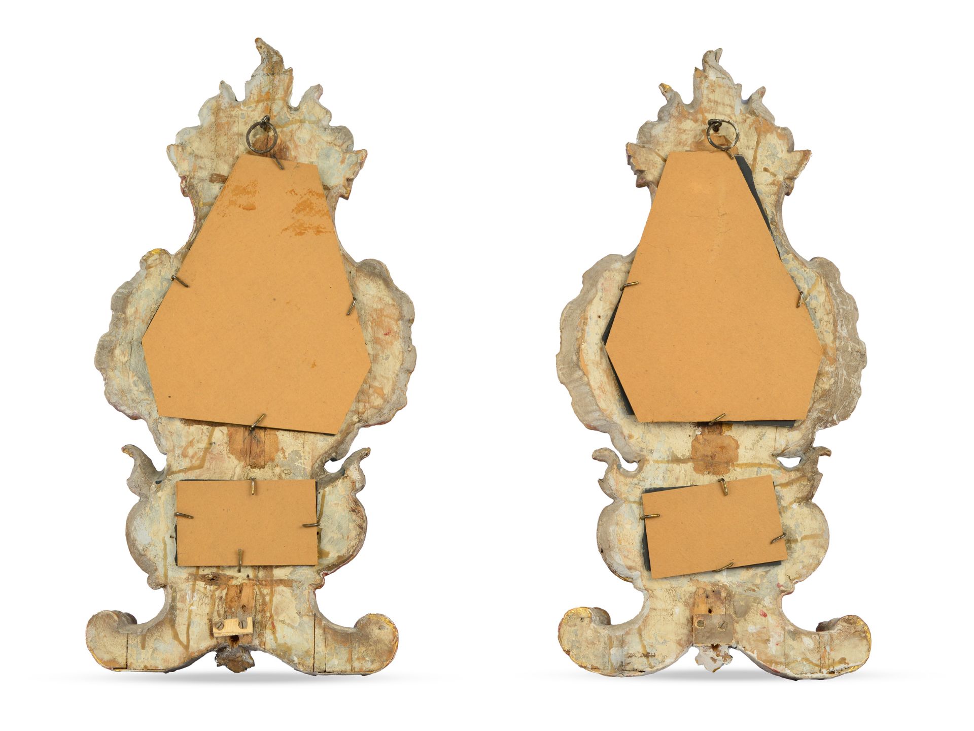 Pair of Baroque Mirrors, South German, Mid-18th century - Image 2 of 2