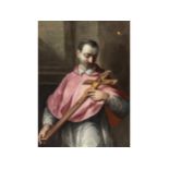 Italienischer Maler, 17./18. Jahrhundert, Heiliger Nepomuk?