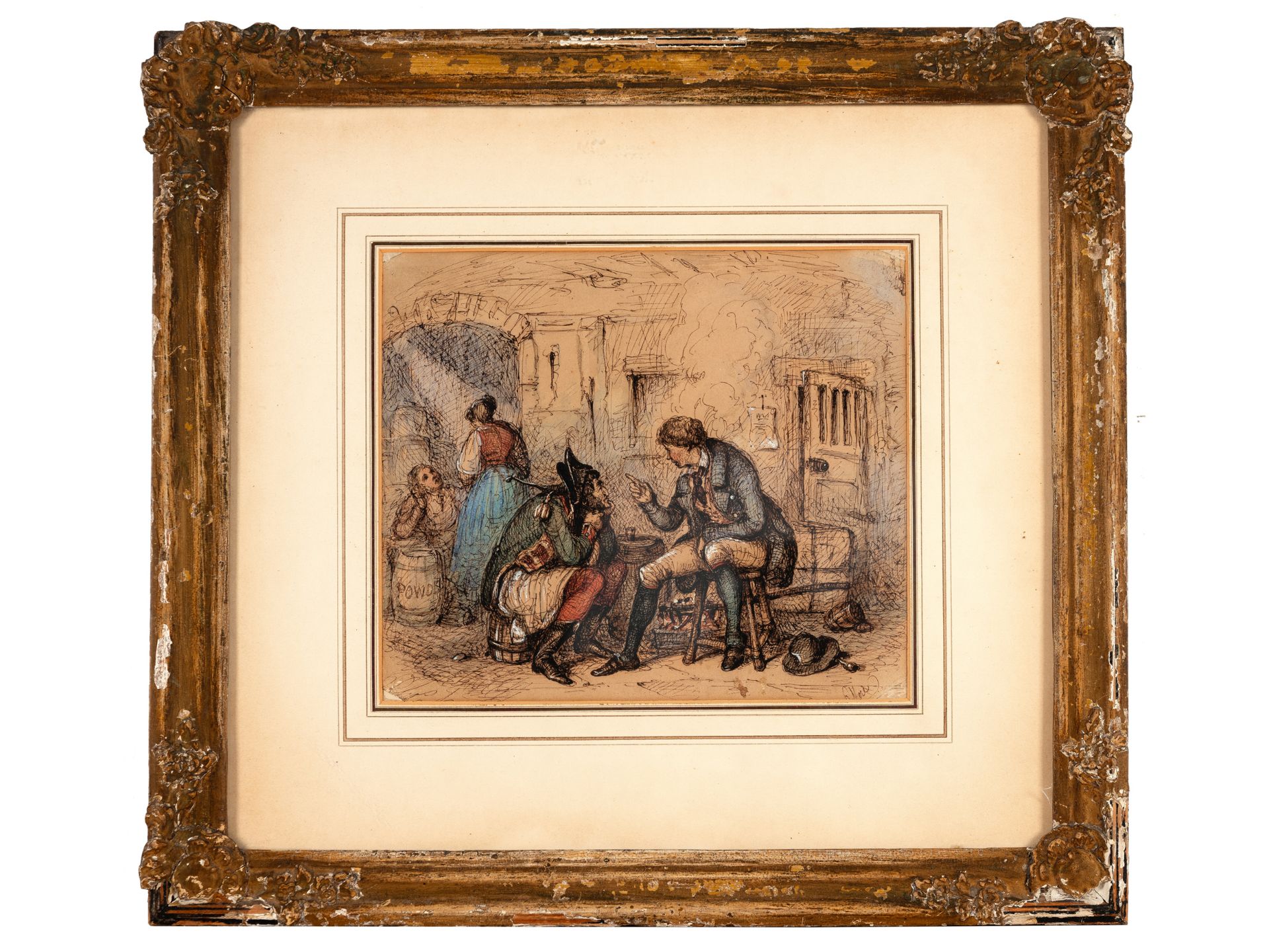 English artist, 19th century, Tavern scene - Image 2 of 3
