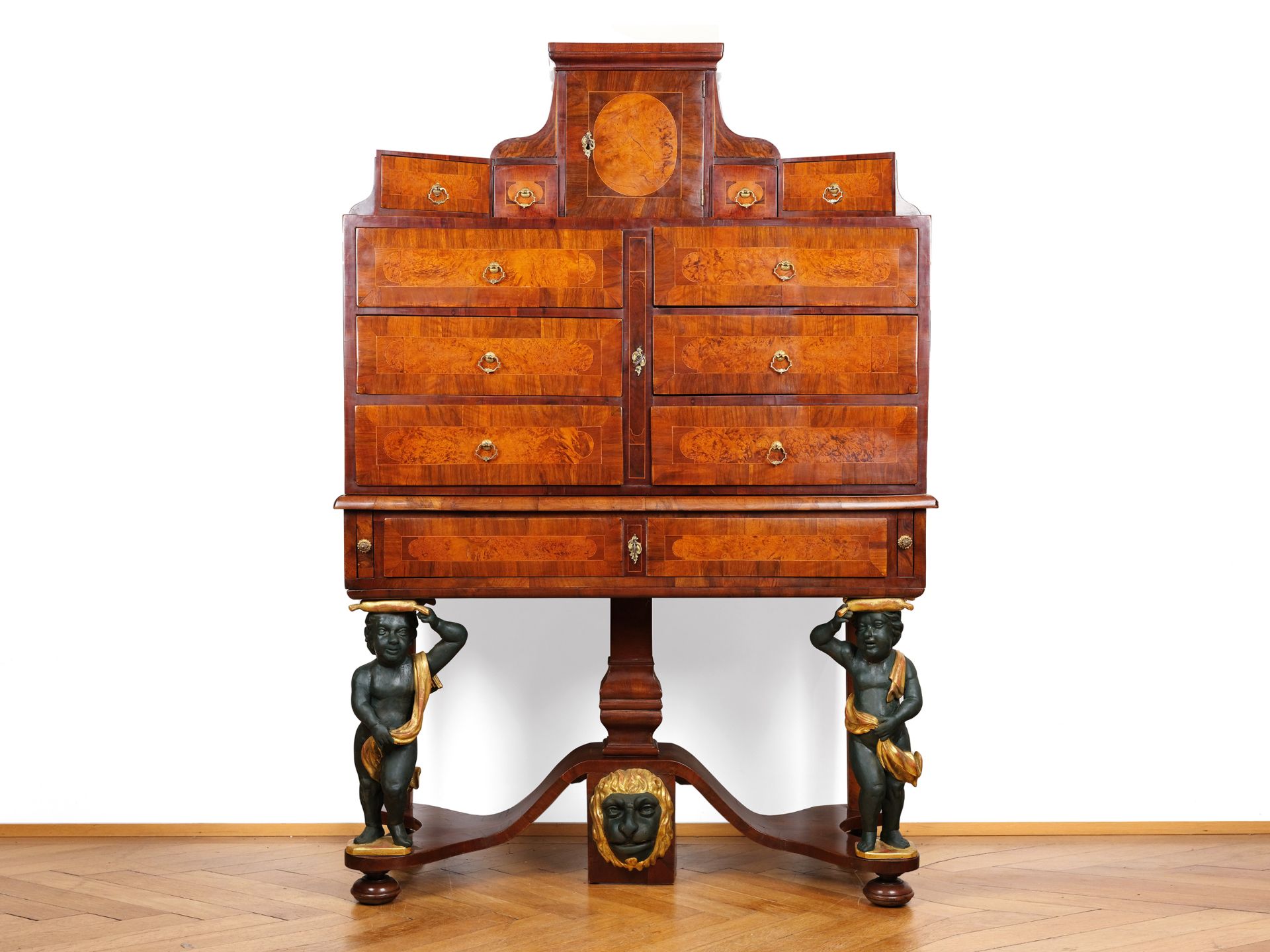 Top cabinet, South German, Mid-18th century