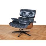 Lounge Chair, Nach einem Entwurf von Charles und Ray Eames