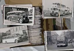 From the David Harvey Photographic Archive: a box of c850 b&w, postcard-size PHOTOGRAPHS of
