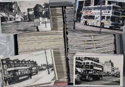 From the David Harvey Photographic Archive: a box of c1,300 mostly b&w, postcard-size PHOTOGRAPHS of