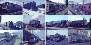 Selection (200+) of 35mm Agfachrome RAILWAY COLOUR SLIDES taken by the late David Alan Hope and