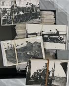 From the David Harvey Photographic Archive: a box of c750 b&w, postcard-size PHOTOGRAPHS of LNER 4-