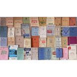 Large quantity (42) of mainly 1940s-50s bus TIMETABLE & FARETABLE BOOKLETS etc from operators L-W