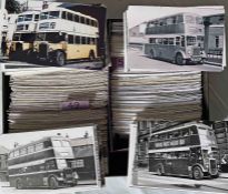 From the David Harvey Photographic Archive: a box of c1,100 mostly b&w, postcard-size PHOTOGRAPHS of