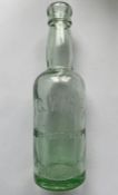 Great Western Railway (GWR) glass BEER BOTTLE (clear variant) marked with company title and '