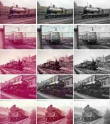 Large quantity (approx 250) of 35mm 1960s RAILWAY COLOUR SLIDES taken by the late David Alan Hope