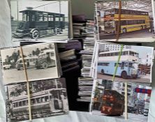 From the David Harvey Photographic Archive: a box of c1,100 b&w and some colour, postcard-size