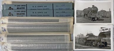 Selection (approx 280) of 35mm RAILWAY NEGATIVES plus many matching prints taken by the late David