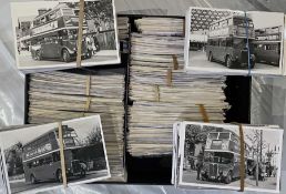 From the David Harvey Photographic Archive: a box of 1,350+ b&w, postcard-size PHOTOGRAPHS of London
