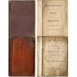 Pair of 1840s/1850s Eastern Counties Railway RULE BOOKS comprising Signals and Regulations dated