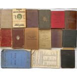 Selection (15) of 1860s onwards Great Western Railway (GWR) RULE BOOKS etc including several that