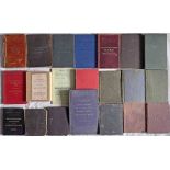 Selection (21) of RAILWAY RULE BOOKS from Victorian era to early 20th century including LSWR (