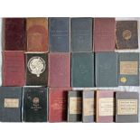 Selection (19) of RAILWAY RULE BOOKS from Victorian era to early 20th century comprising GNR (