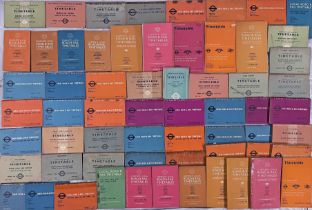 Large quantity (63) of 1930s-60s (a handful are 1970s) London Transport LOCAL ROAD & RAIL