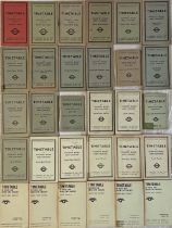 Large quantity (30) of 1940s-70s London Transport Country Bus & London Country Officials' AREA