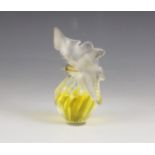 A Marc Lalique for Nina Ricci "L'air du Temps" perfume bottle, mid 20th century, the etched and