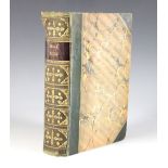 Dickens (Charles), BLEAK HOUSE, first book edition, 3/4 green leather, marbled boards, frontispiece,