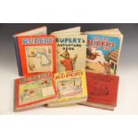 RUPERT THE BEAR INTEREST: Six Rupert books, comprising: Bestall (Alfred), THE NEW ADVENTURES OF