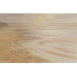 James Longueville PS PBSA (British, b.1942), "Ebbing Tide", Pastel on card, Signed lower right,