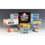 Four boxed Corgi "Golden Oldies" die-cast model vehicles, comprising: 06201 Morris J - Cyrax,