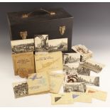 A collection of over one hundred postcards, early to mid 20th century, to include World War I and