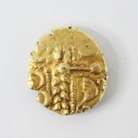 CATUVELLAUNI, Early Uninscribed series, Stater, British La1 [Early Whaddon Chase type], devolved