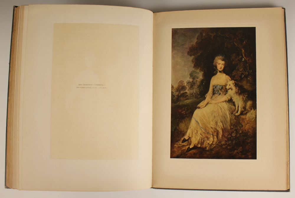 Menpes (M) and Greig (J), GAINSBOROUGH, first edition, blue cloth boards, gilt embossed decoration - Image 4 of 4