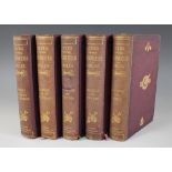 Smiles (Samuel), THE LIVES OF THE ENGINEERS, 5 vols, revised edition, red cloth boards, gilt