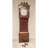 A Victorian mahogany cased eight day longcase clock, signed ‘Topham, Nantwich', second quarter