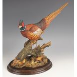 A Country Artist limited edition model of a pheasant, No.183/350, designed by 'K.Sherwin', circa
