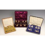 A set six Victorian silver 'Apostle' spoons, William Edwards, London 1875, each of typical form with