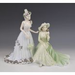A boxed limited edition Coalport "A Day at the Races" figural group, modelled by Jack Glynn from a