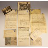 THIRD REICH INTEREST: A collection of six letters and a postcard sent between February and June 1938