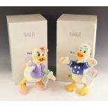 A boxed Steiff limited edition Disney Showcase Collection "Donald", numbered 1201 of 3000, with