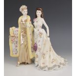 A boxed limited edition Coalport "A Night At The Oscars" figural group, modelled by Jack Glynn