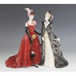 A boxed limited edition Coalport "Venetian Masked Ball" figural group, modelled by Jack Glynn from a