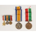 A World War I pair to Herbert F. Maylin, comprising the Mercantile Marine War Medal and the War