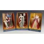 Four boxed limited edition Royal Doulton figures comprising: HN3144 "Florence Nightingale", numbered