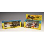 A boxed Corgi Toys 'Chitty Chitty Bang Bang', model number 266, with later spare front and rear