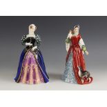 Two boxed limited edition Royal Doulton figures, comprising: HN3142 Mary, Queen Of Scots, numbered