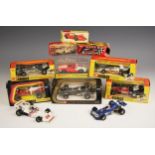 Five boxed Corgi Toys Formula 1 cars comprising: 'John Player Special Lotus', model number 154,