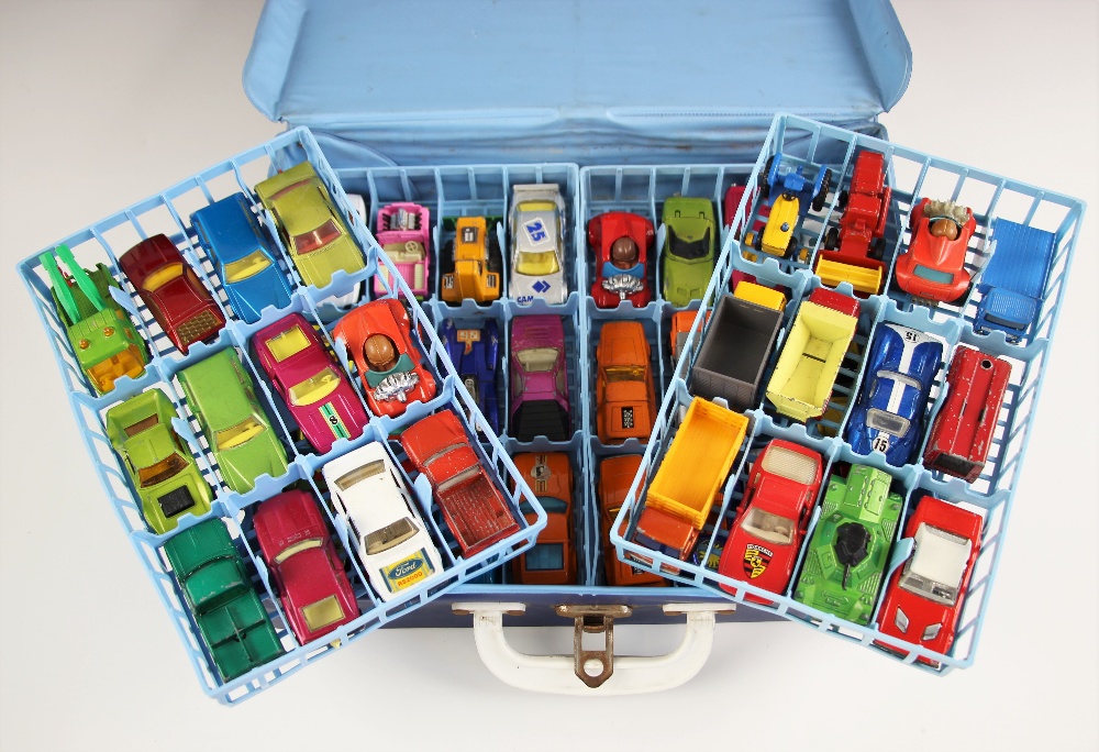 Three Matchbox Series Collector's Cases and a Matchbox Superfast Collector's Case, each with four - Image 2 of 5