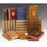 DECORATIVE BINDINGS: A miscellany of literature and poetry books to include: Milton’s PARADISE LOST,