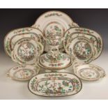 * An extensive "Indian Tree" pattern dinner service, Coalport and others, to include