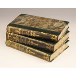 Lever (Charles) (Ed), TOM BURKE OF ‘OURS’, two vols, illustrated by Phizz, ¾ leather, marbled