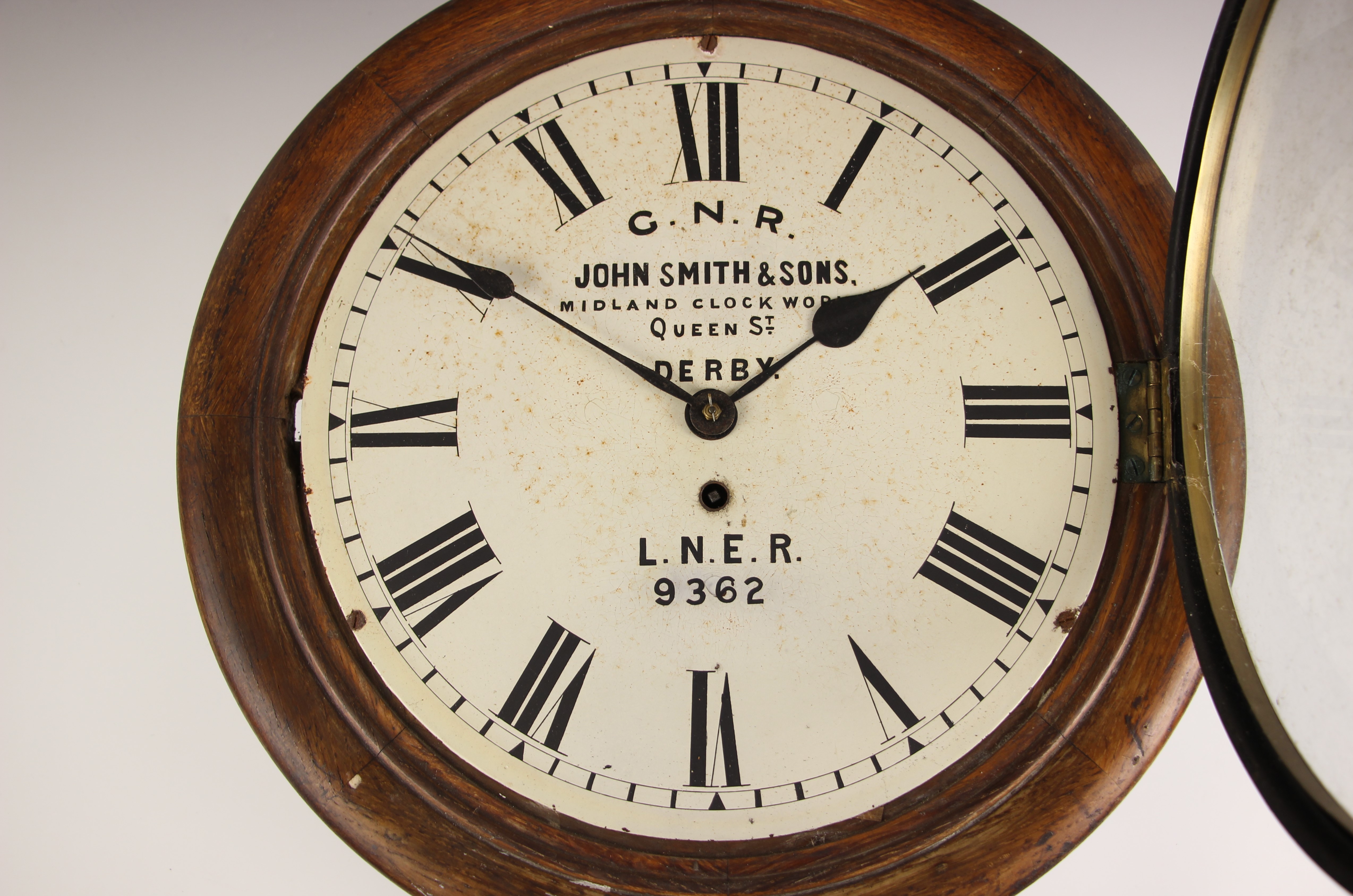 RAILWAY INTEREST; a John Smith & Sons, Midland Clock Works, Queen St, Derby, G.N.R station railway - Image 14 of 14