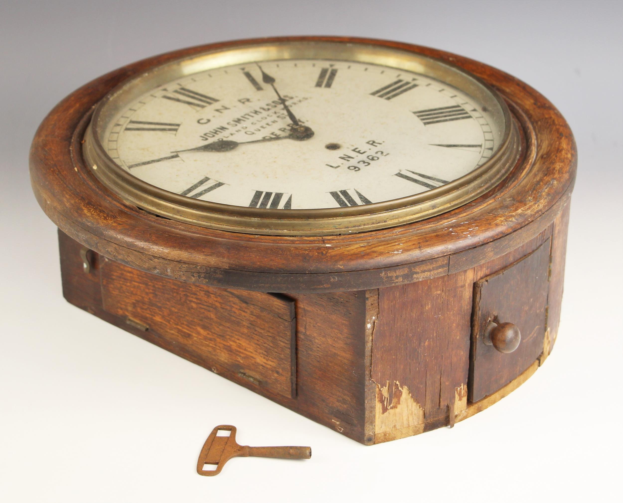 RAILWAY INTEREST; a John Smith & Sons, Midland Clock Works, Queen St, Derby, G.N.R station railway - Image 2 of 14